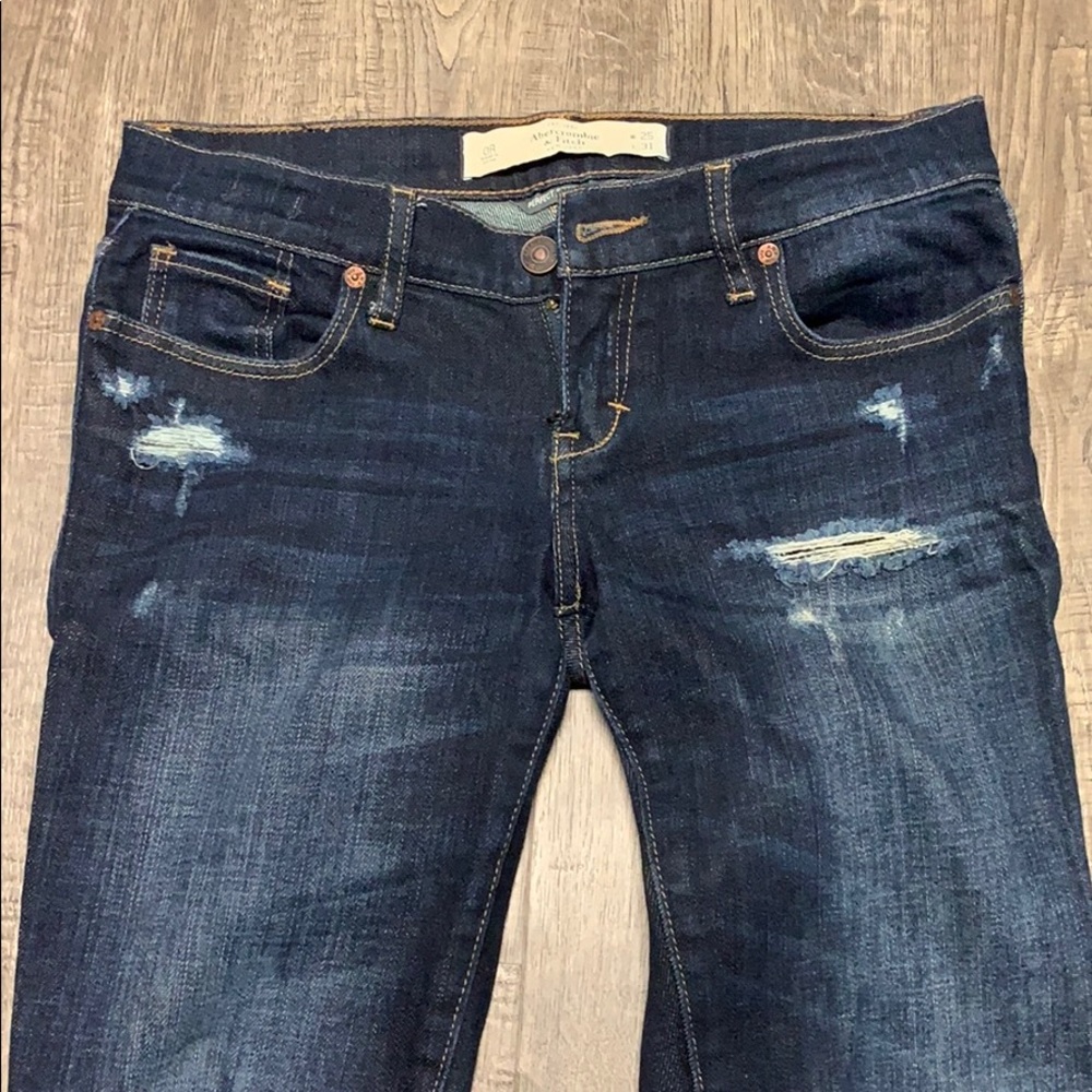 Abercrombie & Fitch Distressed Jeans